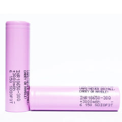 Samsung 30Q 18650 3000mAh 15A Battery (2 Pcs)