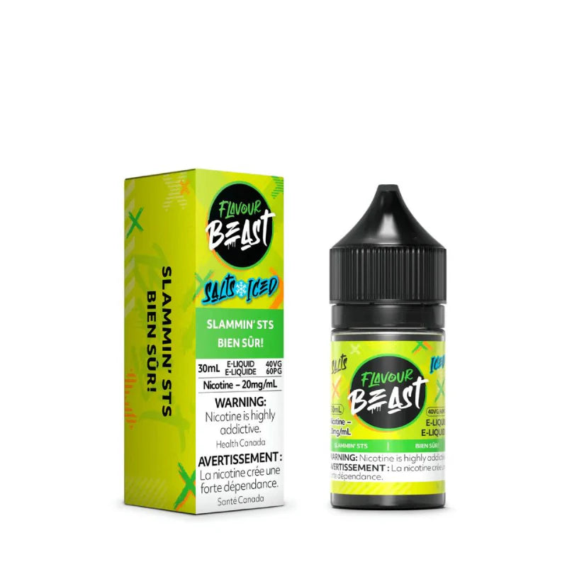 Slammin STS Iced-Flavour Beast E-Liquid Salt 30ML