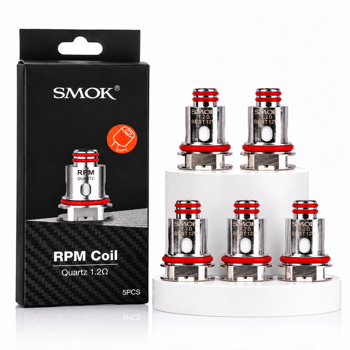 SMOK RPM Quartz 1.2Ω Replacement Coils (Pack of 5)