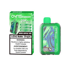 Sour Apple Ice-OVNS Ranger 25K Disposable Vape
