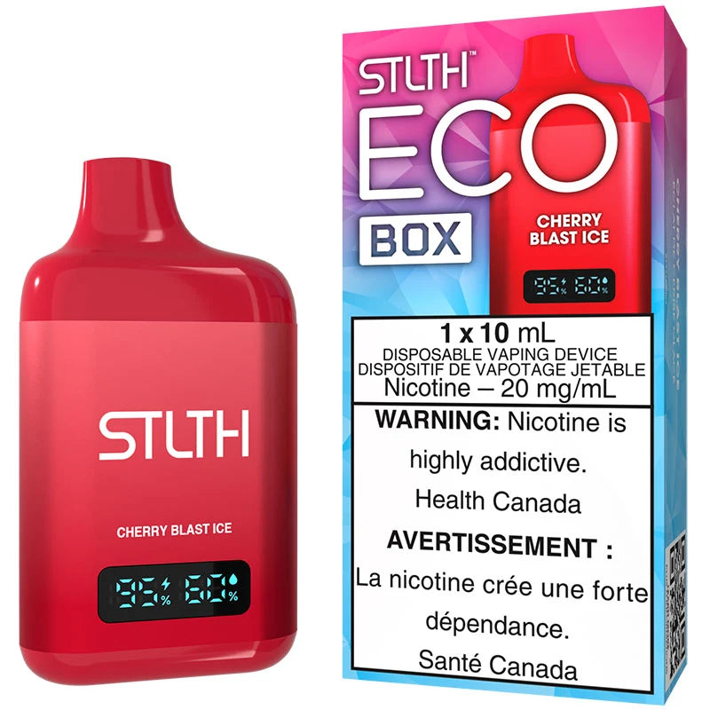 Cherry Blast Ice STLTH Eco Box Disposable Vape