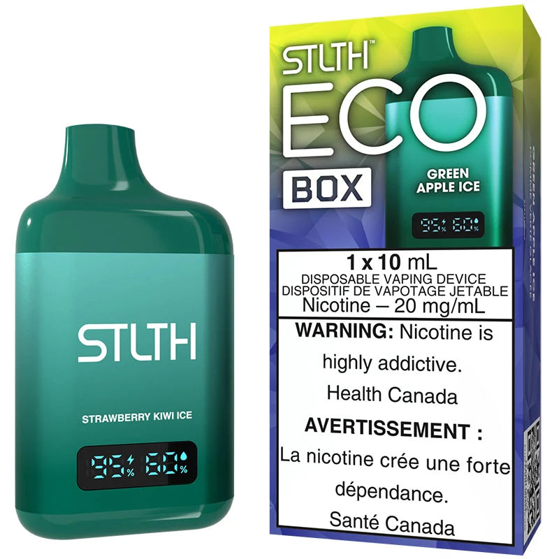 Green Apple Ice STLTH Eco Box Disposable Vape