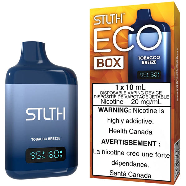 tobacco breeze vape STLTH Eco Box 5K Disposable Breeze Pro Disposable Vape -