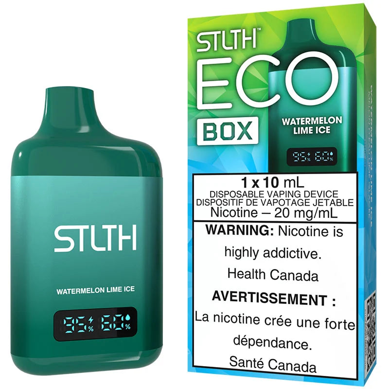 Watermelon Lime Ice STLTH Eco Box Disposable Vape