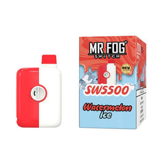 Watermelon Ice Mr. Fog Switch 5500 Puffs Disposable Vape