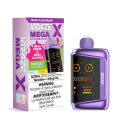Tangy Aloe Grape Kraze Mega X 48K Disposable Vape - VapeBest