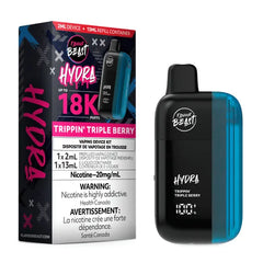 Trippin' Triple Berry Flavour Beast Hydra 18K Disposable Vape