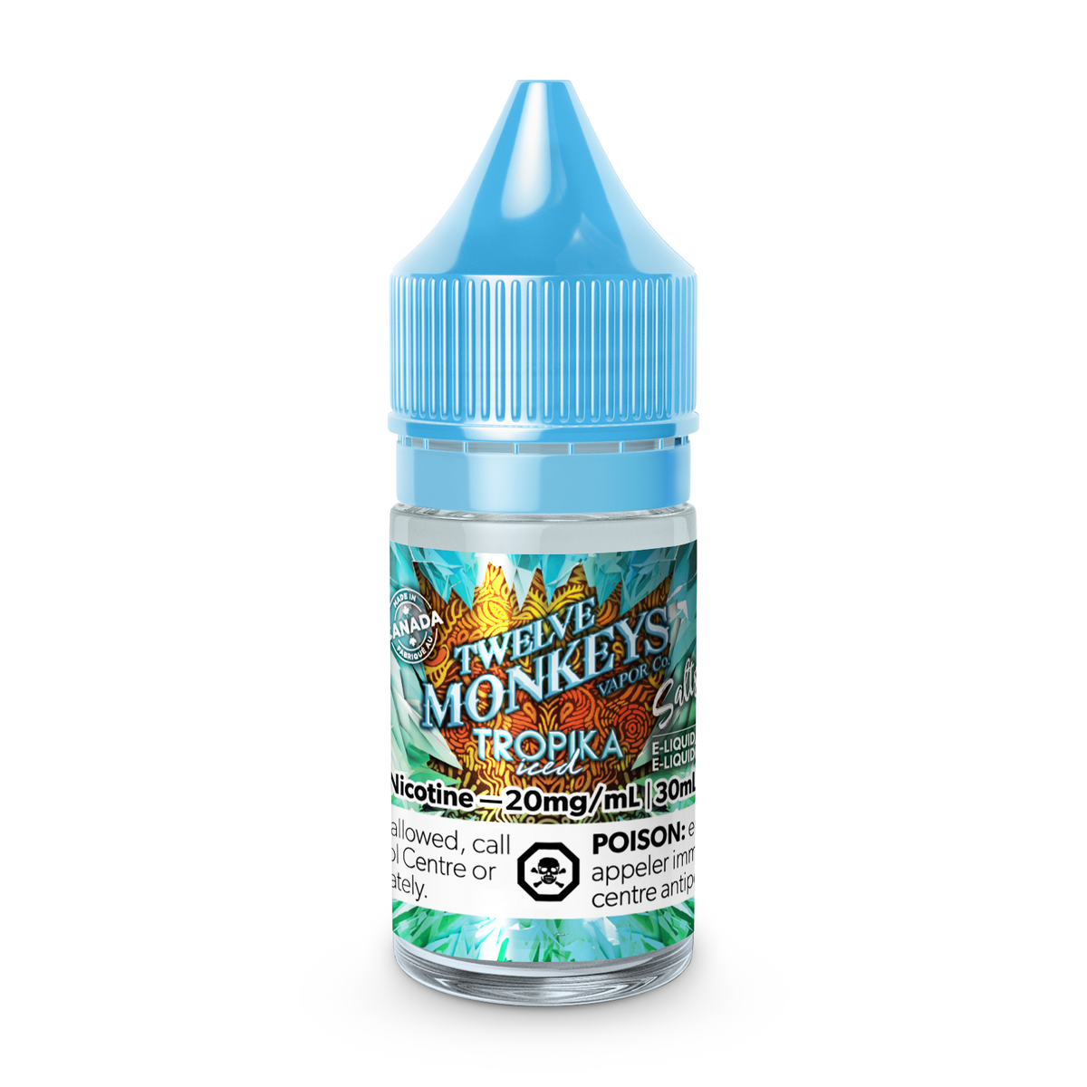 Tropika Iced Twelve Monkeys Nic Salt 30ML