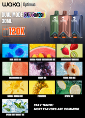 White Grape Ice WAKA Optimus 120K Device