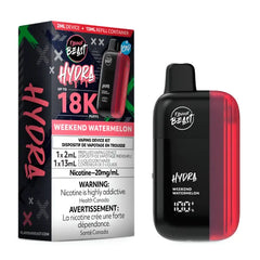 Weekend Watermelon Iced Flavour Beast Hydra 18K Disposable Vape