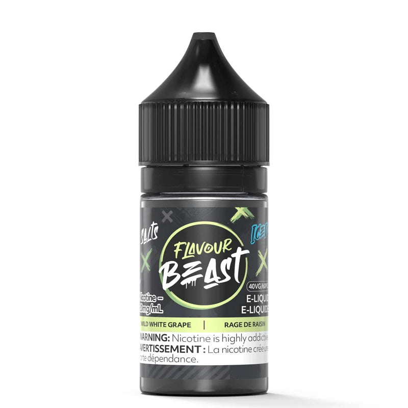 Wild White Grape Iced - Flavour Beast E-Liquid Salt 30ML